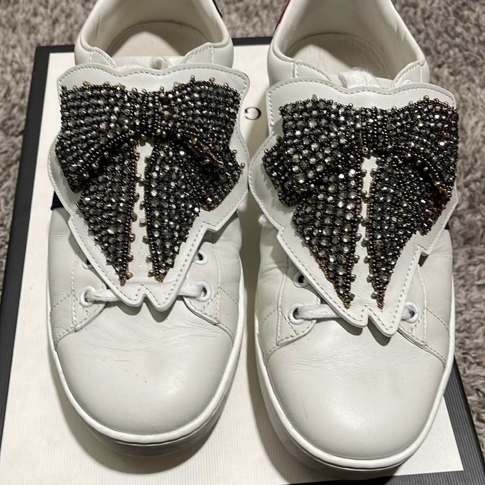Gucci Ace Bow Sneakers